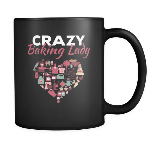 Baking 11 oz. Mug. Baking funny gift idea.