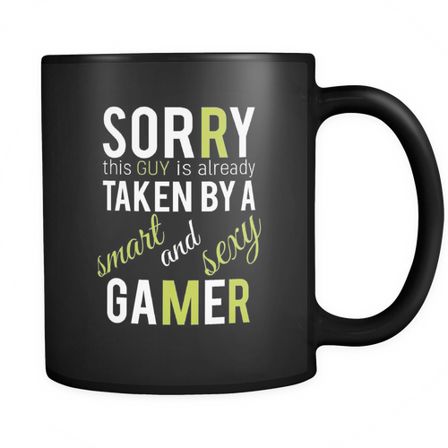 Gamer 11 oz. Mug. Gamer funny gift idea.