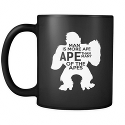 Apes 11 oz. Mug. Apes funny gift idea.