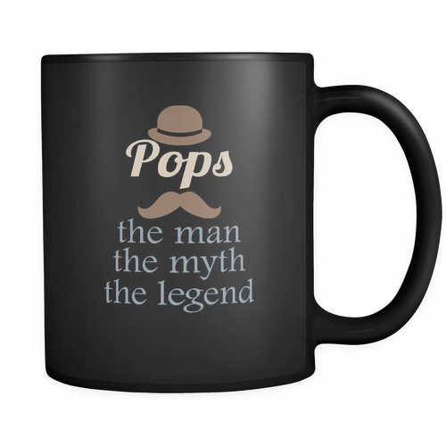 Pops 11 oz. Mug. Pops funny gift idea.