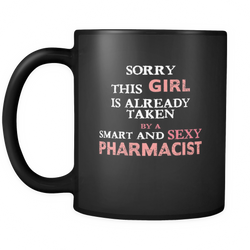 Pharmacist 11 oz. Mug. Pharmacist funny gift idea.