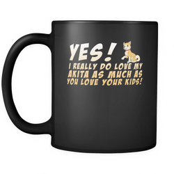 Akita 11 oz. Mug. Akita funny gift idea.
