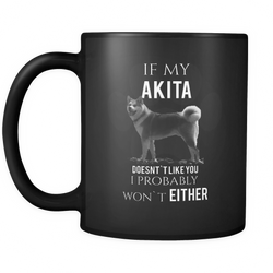 Akita 11 oz. Mug. Akita funny gift idea.