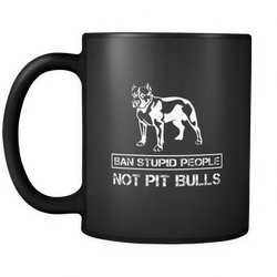 Pitbull 11 oz. Mug. Pitbull funny gift idea.