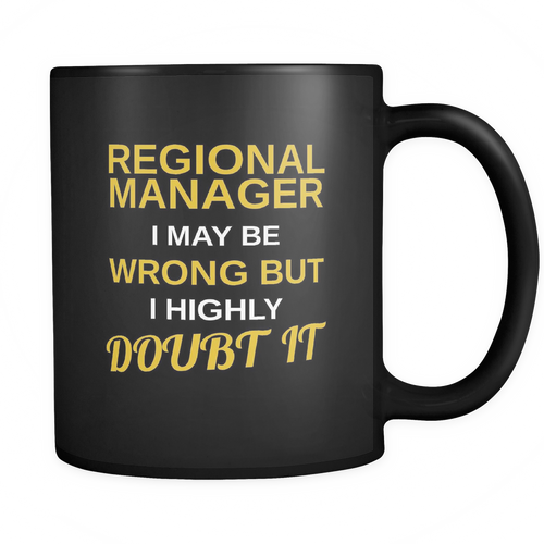 Regional Manager 11 oz. Mug. Regional Manager funny gift idea.