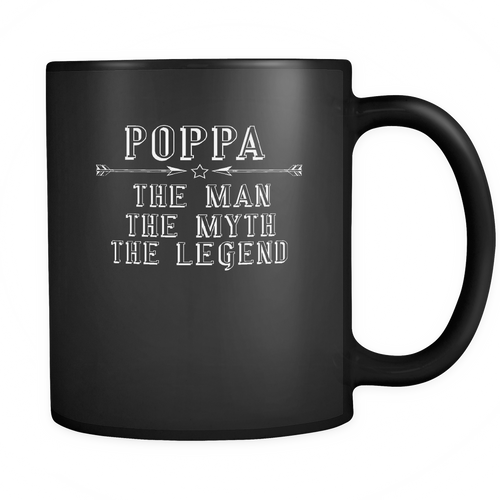 Poppa 11 oz. Mug. Poppa funny gift idea.