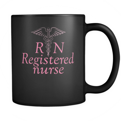 Registered nurse 11 oz. Mug. Registered nurse funny gift idea.