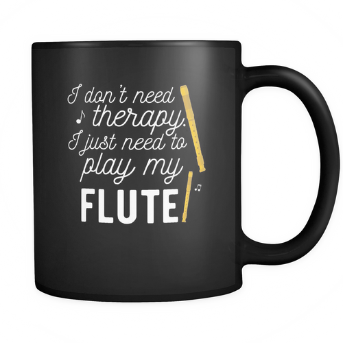 Flute 11 oz. Mug. Flute funny gift idea.