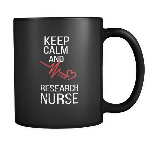 Research Nurse 11 oz. Mug. Research Nurse funny gift idea.