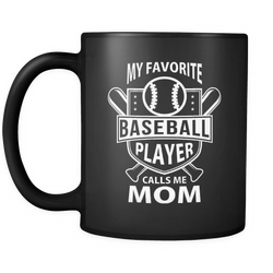 Baseball mom 11 oz. Mug. Baseball mom funny gift idea.