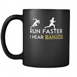 Banjo 11 oz. Mug. Banjo funny gift idea.