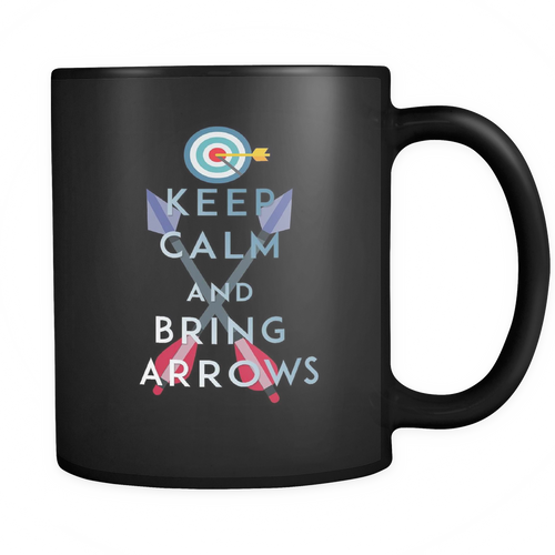 Archery 11 oz. Mug. Archery funny gift idea.