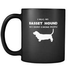 Basset hound 11 oz. Mug. Basset hound funny gift idea.