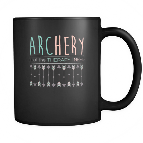 Archery 11 oz. Mug. Archery funny gift idea.