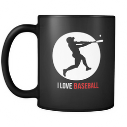Baseball Player 11 oz. Mug. Baseball Player funny gift idea.