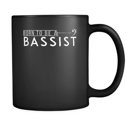 Bassist 11 oz. Mug. Bassist funny gift idea.