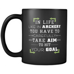 Archery 11 oz. Mug. Archery funny gift idea.