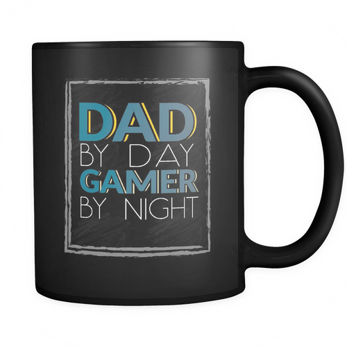 Gamer Dad  11 oz. Mug. Gamer Dad  funny gift idea.