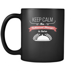 Restaurant Manager 11 oz. Mug. Restaurant Manager funny gift idea.