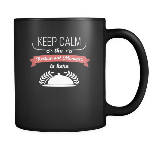 Restaurant Manager 11 oz. Mug. Restaurant Manager funny gift idea.