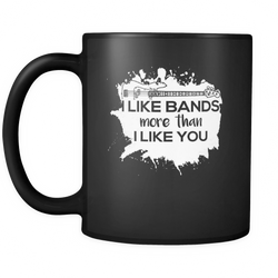 Bands 11 oz. Mug. Bands funny gift idea.