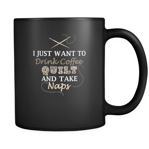 Quilting 11 oz. Mug. Quilting funny gift idea.
