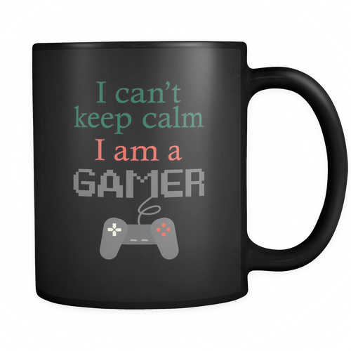 Gamer 11 oz. Mug. Gamer funny gift idea.