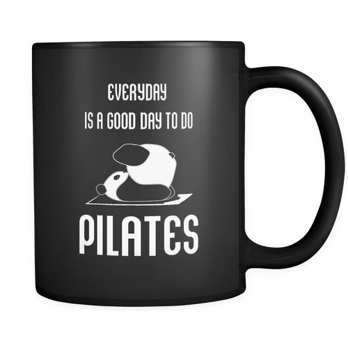Pilates 11 oz. Mug. Pilates funny gift idea.