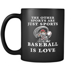 Baseball 11 oz. Mug. Baseball funny gift idea.