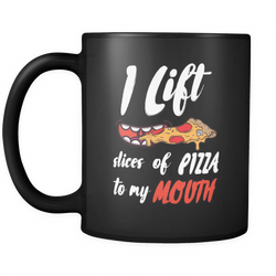 Pizza 11 oz. Mug. Pizza funny gift idea.