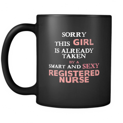 Registered Nurse 11 oz. Mug. Registered Nurse funny gift idea.