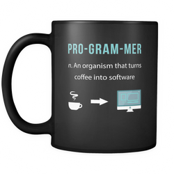 Programmer 11 oz. Mug. Programmer funny gift idea.