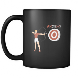Archery 11 oz. Mug. Archery funny gift idea.