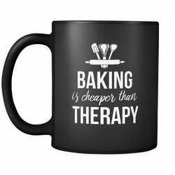Baking 11 oz. Mug. Baking funny gift idea.