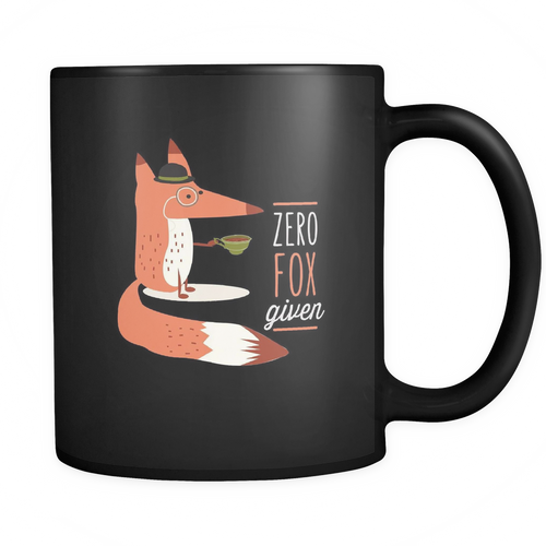 Fox 11 oz. Mug. Fox funny gift idea.