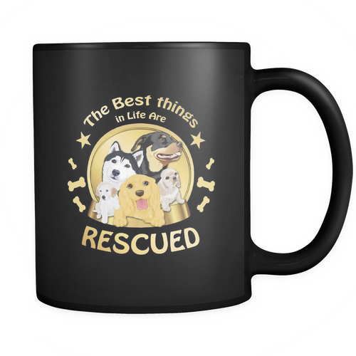 Animal Rescue 11 oz. Mug. Animal Rescue funny gift idea.