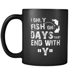 Fish 11 oz. Mug. Fish funny gift idea.