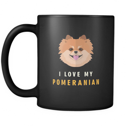Pomeranian 11 oz. Mug. Pomeranian funny gift idea.