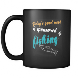 Fishing 11 oz. Mug. Fishing funny gift idea.