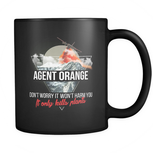 Agent Orange 11 oz. Mug. Agent Orange funny gift idea.