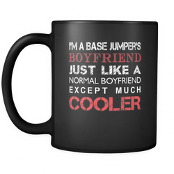 BASE jumper's 11 oz. Mug. BASE jumper's funny gift idea.