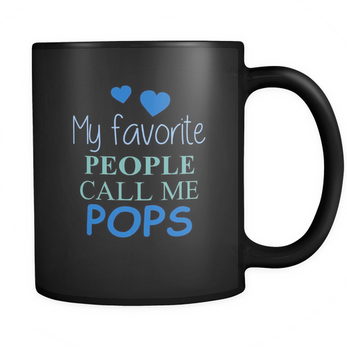 Pops 11 oz. Mug. Pops funny gift idea.