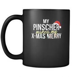 Pinscher 11 oz. Mug. Pinscher funny gift idea.
