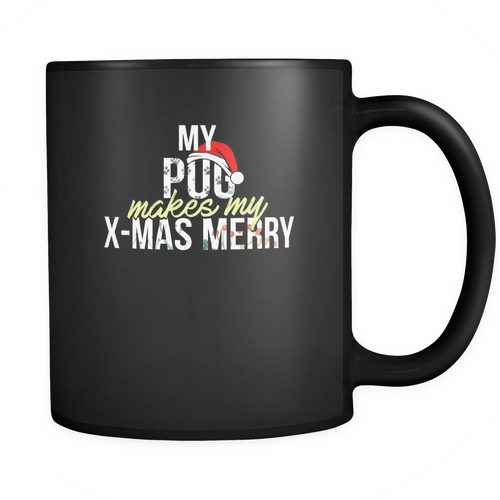 Pug 11 oz. Mug. Pug funny gift idea.