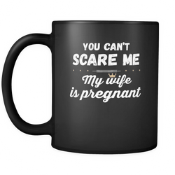 Pregnant Wife 11 oz. Mug. Pregnant Wife funny gift idea.