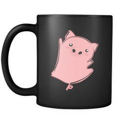 Pig 11 oz. Mug. Pig funny gift idea.