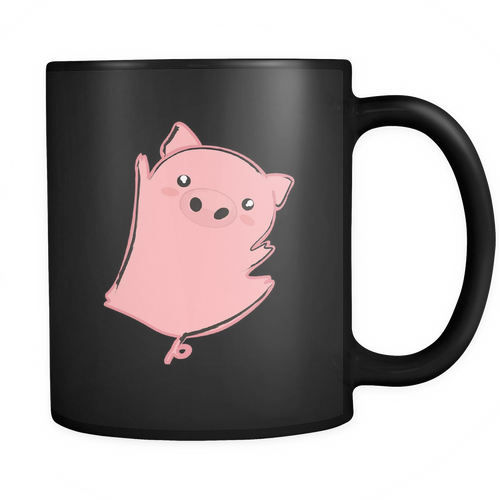 Pig 11 oz. Mug. Pig funny gift idea.