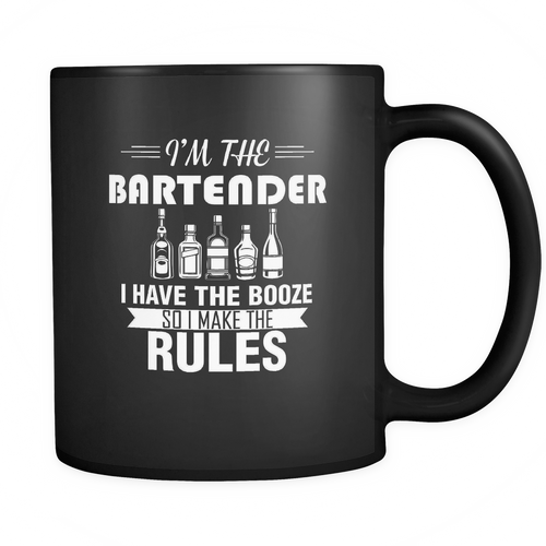 Bartender 11 oz. Mug. Bartender funny gift idea.