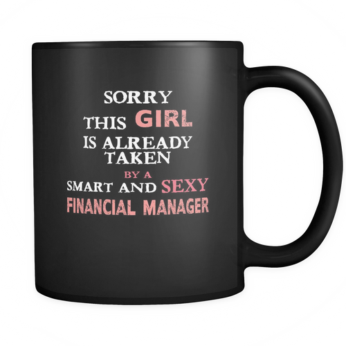 Financial Manager 11 oz. Mug. Financial Manager funny gift idea.