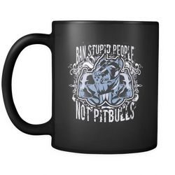Pitbull 11 oz. Mug. Pitbull funny gift idea.